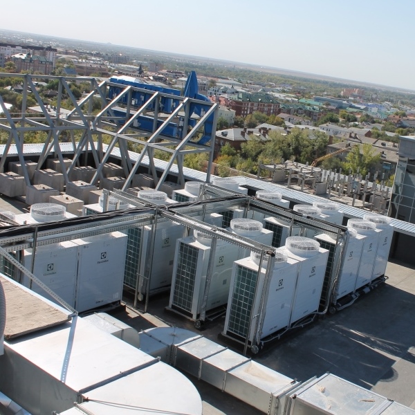 Административное здание ул. Краснознаменная VRF Кондиционирование